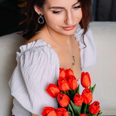 Серьги Fiore Luna, SSHA